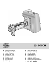 Bosch MUZXLPP1 Инструкция по эксплуатации