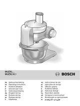 Bosch MUMXX40G/03 Инструкция по эксплуатации