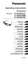 Panasonic TY-EW3D3LE Инструкция по применению