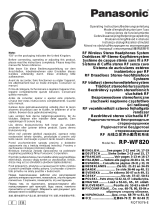 Panasonic RPWF820E Инструкция по эксплуатации