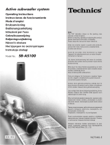 Technics SB-AS100 Инструкция по применению