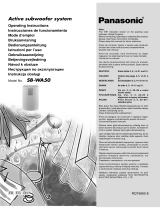 Panasonic SB-WA50 Инструкция по применению