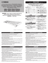 Yamaha MXL-25A Инструкция по применению
