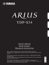 Yamaha Arius YDP-S34 Инструкция по применению