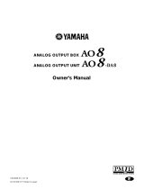 Yamaha AO8 Руководство пользователя
