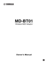 Yamaha MD-BT01 Руководство пользователя