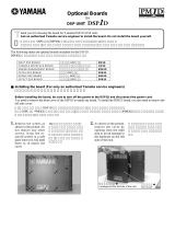 Yamaha PDB1D Инструкция по применению
