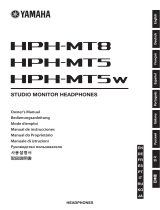 Yamaha HPH-MT5W Инструкция по применению