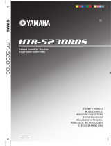 Yamaha HTR-5230RDS Руководство пользователя