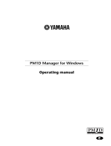 Yamaha PM1D Руководство пользователя
