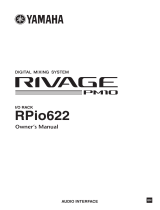 Yamaha RIVAGE PM10 Инструкция по применению
