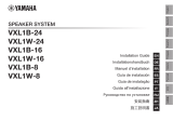 Yamaha VXL1W-24 Инструкция по установке