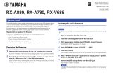 Yamaha RX-A780 Руководство пользователя