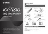 Yamaha RX-A810 Инструкция по применению