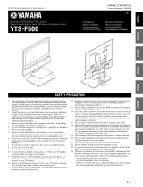 Yamaha YTS-F500 Руководство пользователя