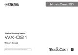 Yamaha Audio WX-021-WH Руководство пользователя