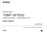 Yamaha YSP-2700 Инструкция по применению