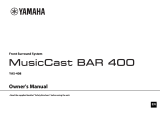 Yamaha MusicCast BAR 400 Руководство пользователя