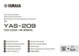 Yamaha YAS-CU209 Руководство пользователя