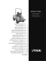 Stiga Titan 740D Инструкция по эксплуатации