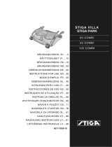 Stiga Villa 85 Combi Cutting Deck Инструкция по эксплуатации