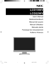 NEC LCD22WV Инструкция по применению