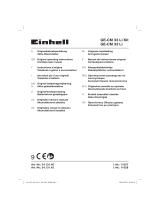 Einhell Expert Plus GE-CM 33 Li Kit Инструкция по применению