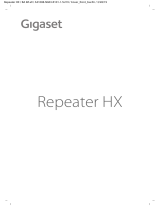 Gigaset Repeater HX Инструкция по применению