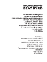 Beyerdynamic beyerdynamic Beat BYRD Руководство пользователя
