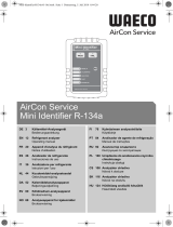 Waeco AirCon Service Mini Identifier R-134a Инструкция по эксплуатации