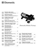 Dometic Remote Water Pump Инструкция по эксплуатации