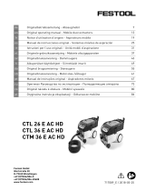 Festool CTM 36 E AC HD Инструкция по эксплуатации