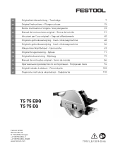 Festool TS 75 EQ Инструкция по эксплуатации
