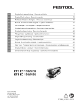 Festool ETS EC 150/3 EQ-Plus Инструкция по эксплуатации