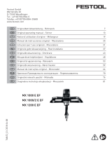 Festool MX 1200 E EF HS2 Инструкция по эксплуатации