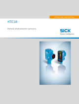 SICK SureSense - HTE18 Hybrid photoelectric sensors Инструкция по эксплуатации