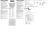 SICK Magnetic cylinder sensor for T-slot MZT8 Инструкция по эксплуатации