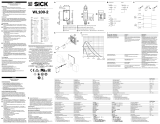 SICK WL100-2 Miniature photoelectric sensor Инструкция по эксплуатации