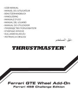 Thrustmaster Ferrari GTE Wheel Add-On Ferrari 458 Challenge Edition Руководство пользователя