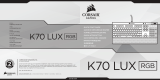 Corsair Gaming K70 LUX RGB (CH-9101010-RU) Руководство пользователя