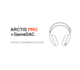 Steelseries Arctis Pro + GameDAC White (61454) Руководство пользователя