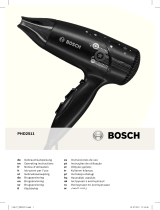 Bosch StarShine Dry&Style PHD2511B Руководство пользователя