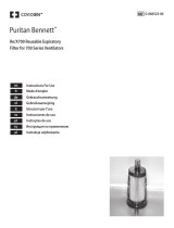 Medtronic Puritan Bennett Re/X700 expiratory bacteria filter Руководство пользователя