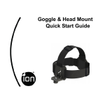 iON Goggle & Head Mount Инструкция по началу работы