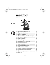 Metabo Electromagnet. Drill Stand M100 Инструкция по эксплуатации