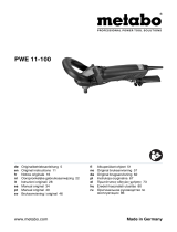 Metabo PWE 11-100 Инструкция по эксплуатации