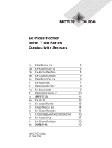 Mettler Toledo Ex-Classification InPro 7100 Series Conductivity Sensors Technical Specifications