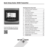 Mettler Toledo M400 Transmitter Инструкция по эксплуатации