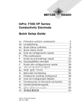 Mettler Toledo InPro 7100-VP Series Conductivity Electrode Инструкция по установке