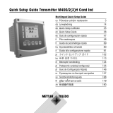Mettler Toledo Transmitter M400/2XH Cond Ind Инструкция по эксплуатации